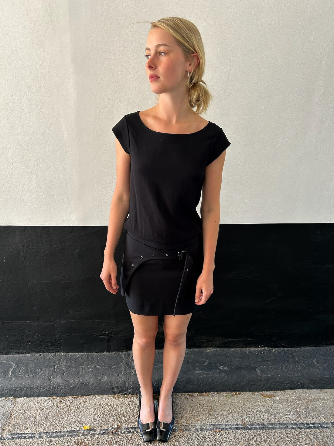 Cop Copine Black Utility Dress