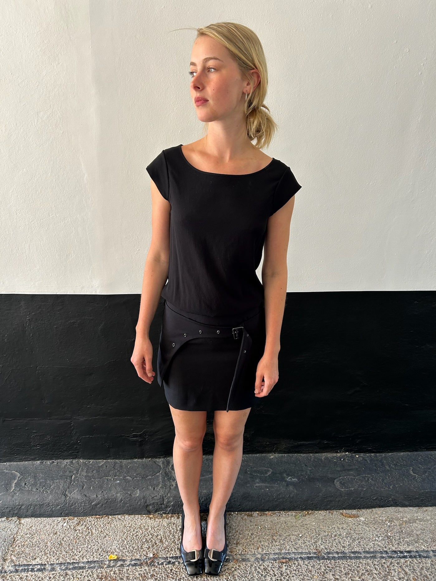 Cop Copine Black Utility Dress