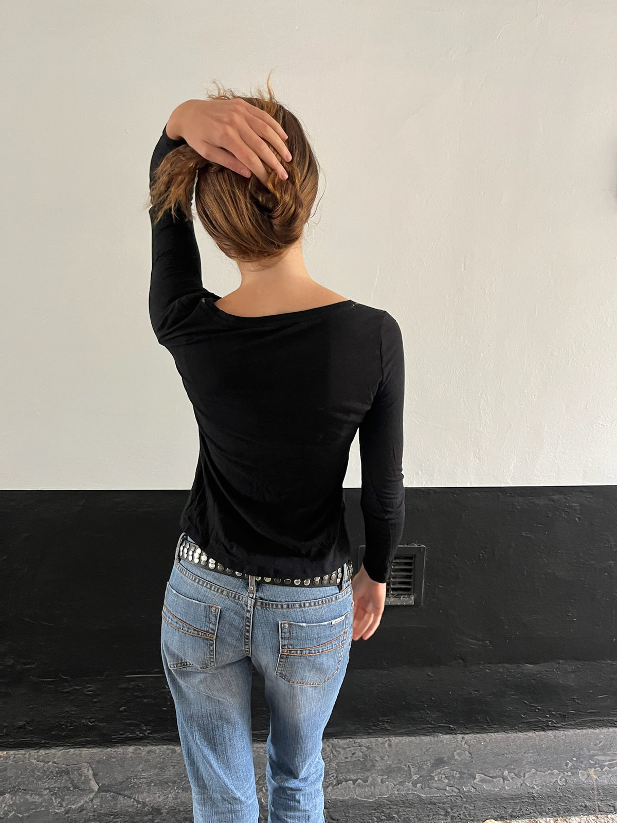 Gold Stitching Longsleeve