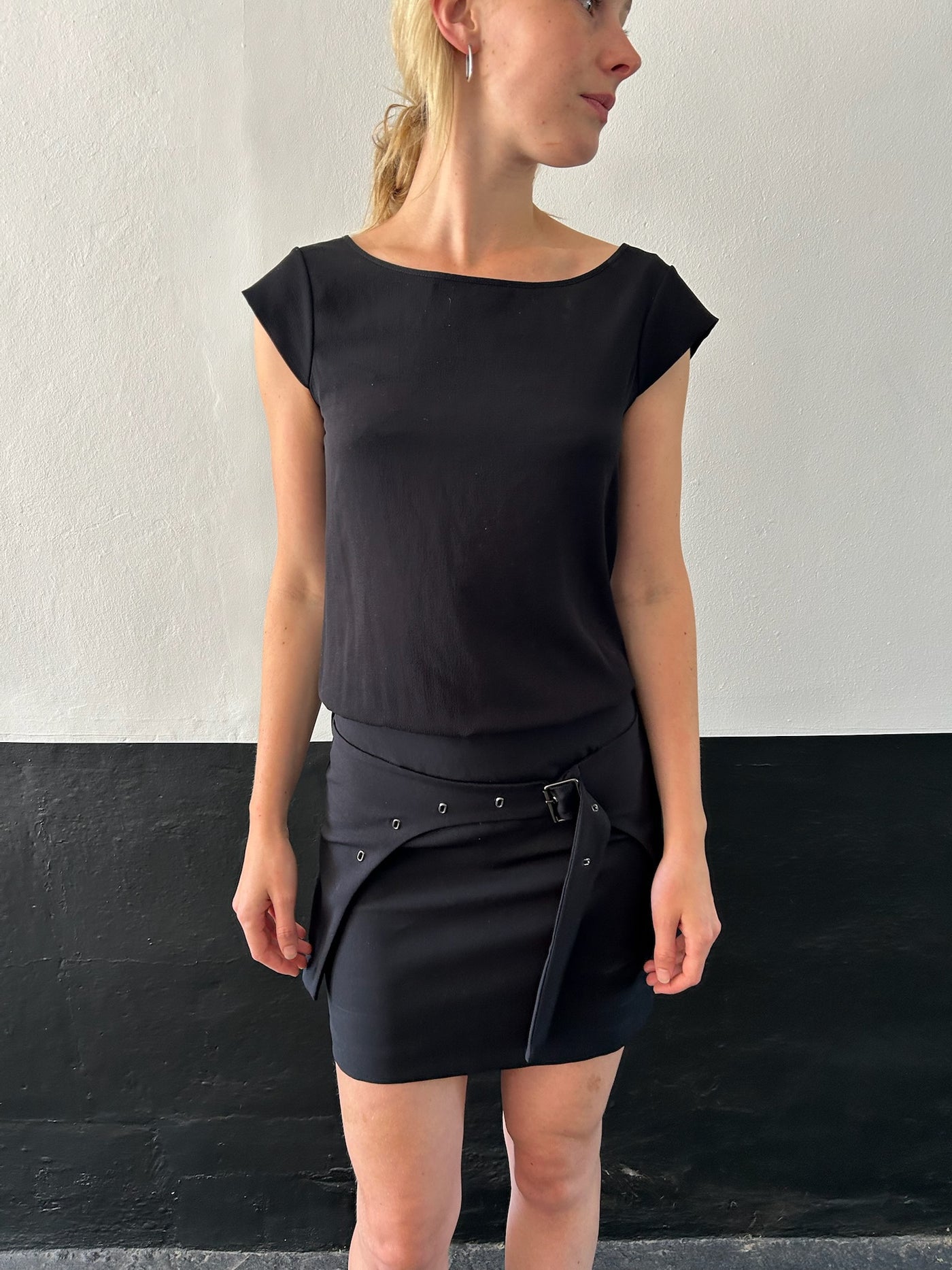 Cop Copine Black Utility Dress