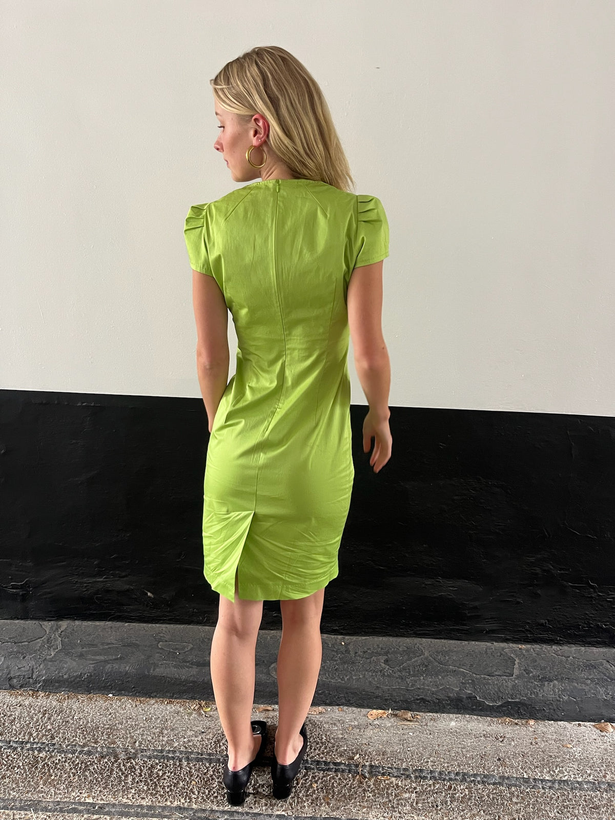 Moschino Green Dress Formal Dress