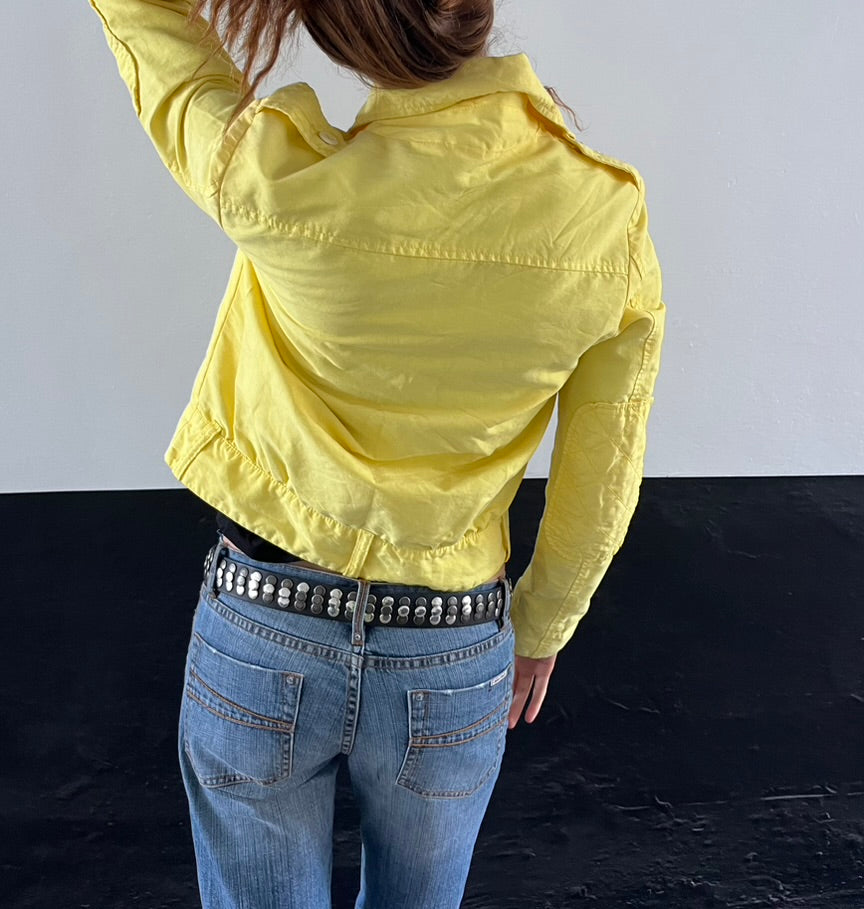 Yellow Diesel Military Jacket