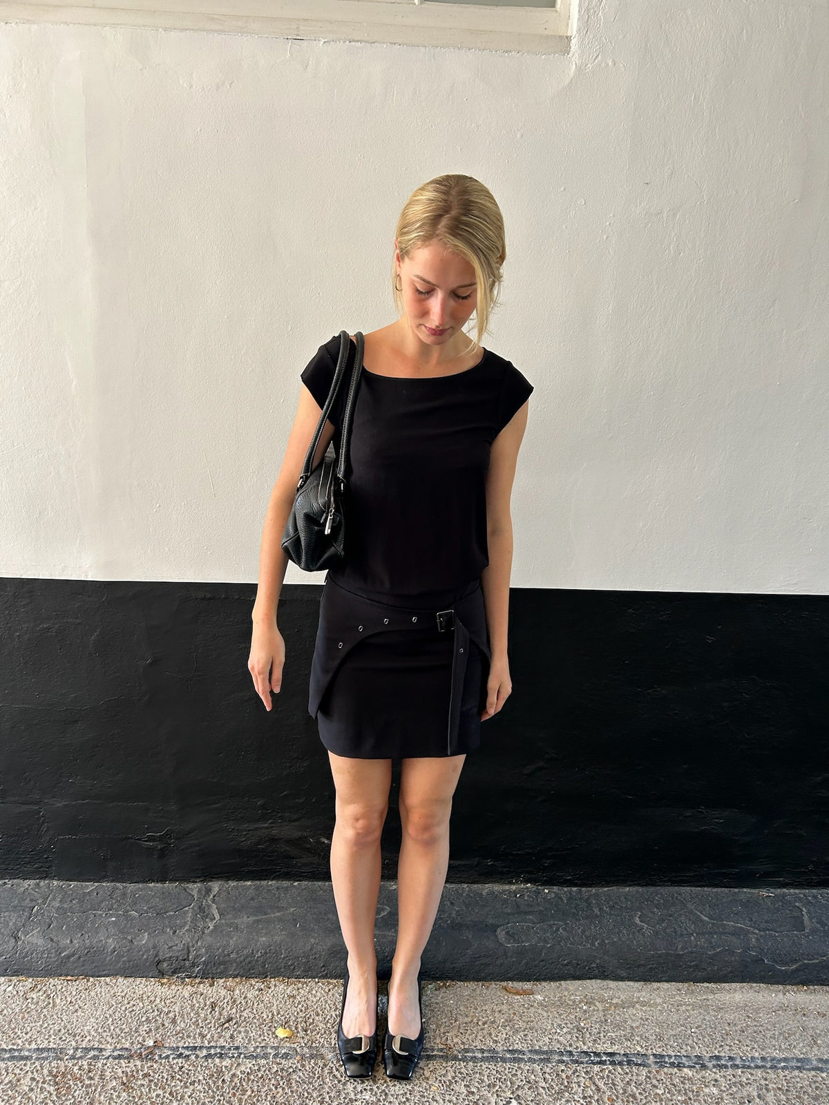 Cop Copine Black Utility Dress