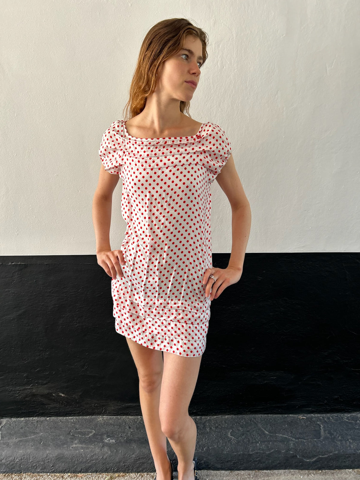 Vintage Italian Brand Polka Dot Dress