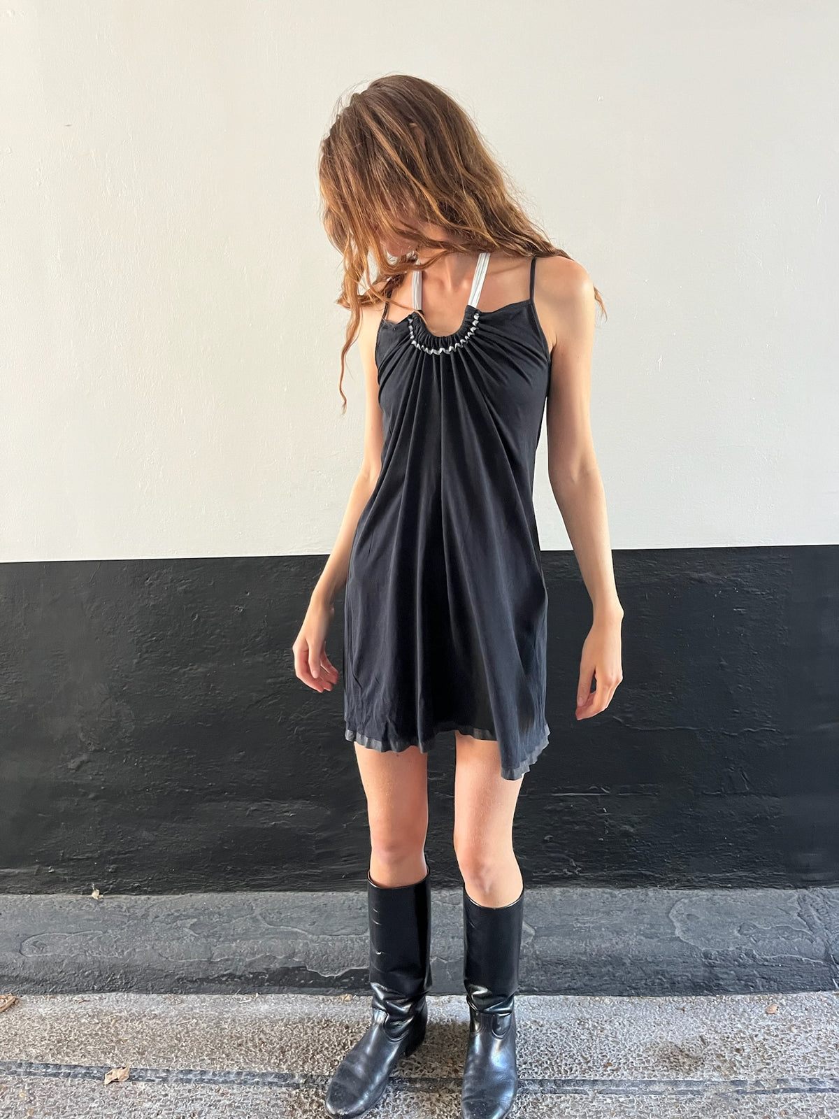 Cop Copine Halter Tie Dress