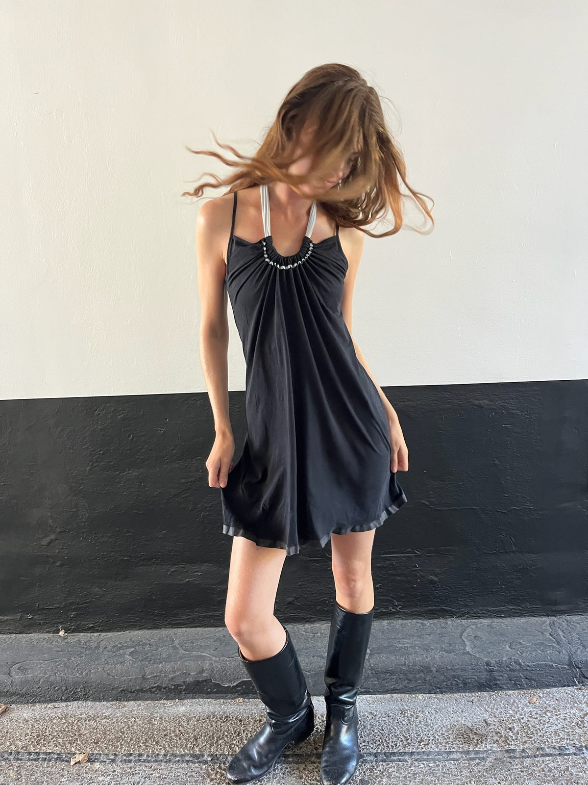 Cop Copine Halter Tie Dress