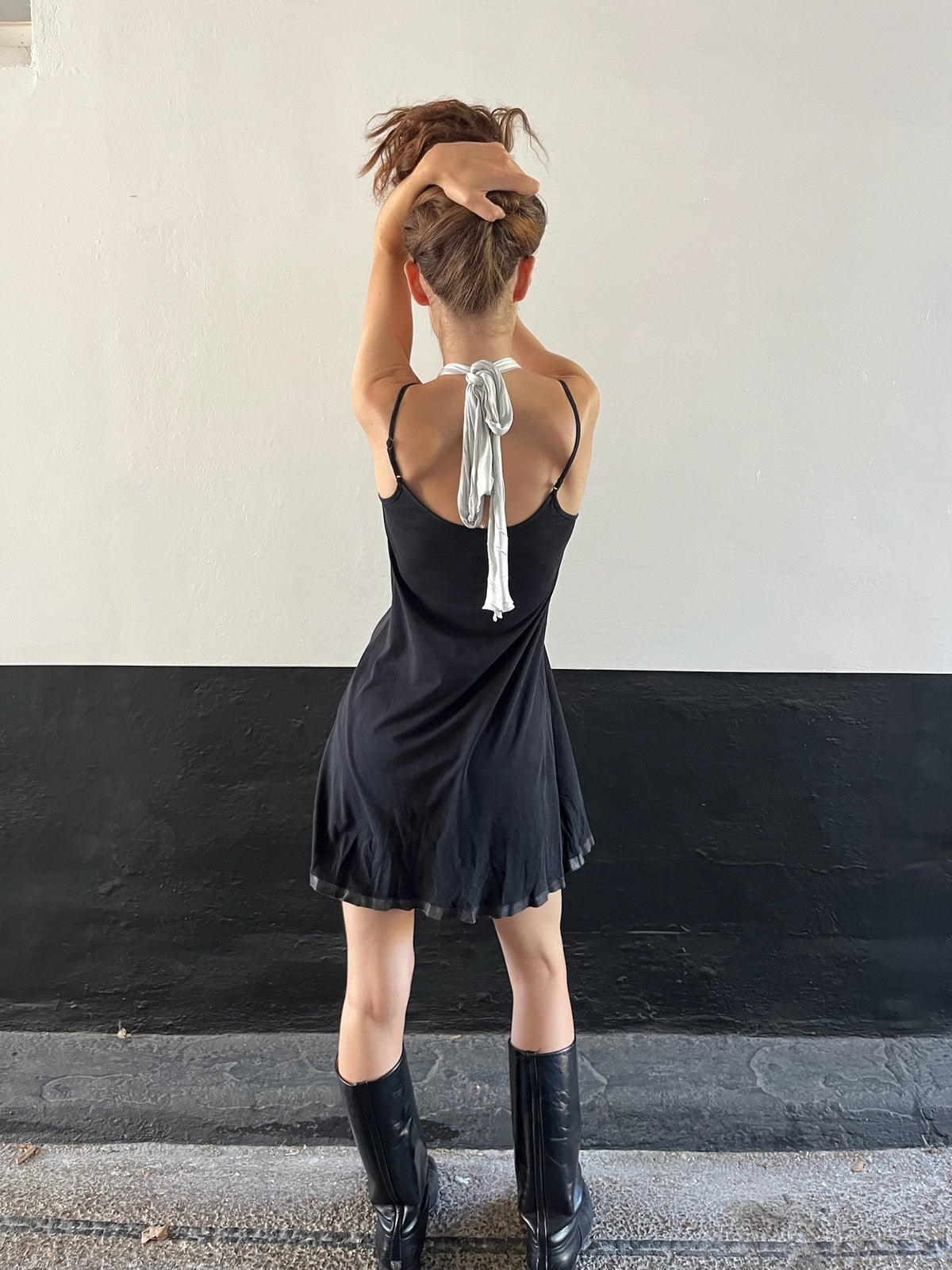 Cop Copine Halter Tie Dress