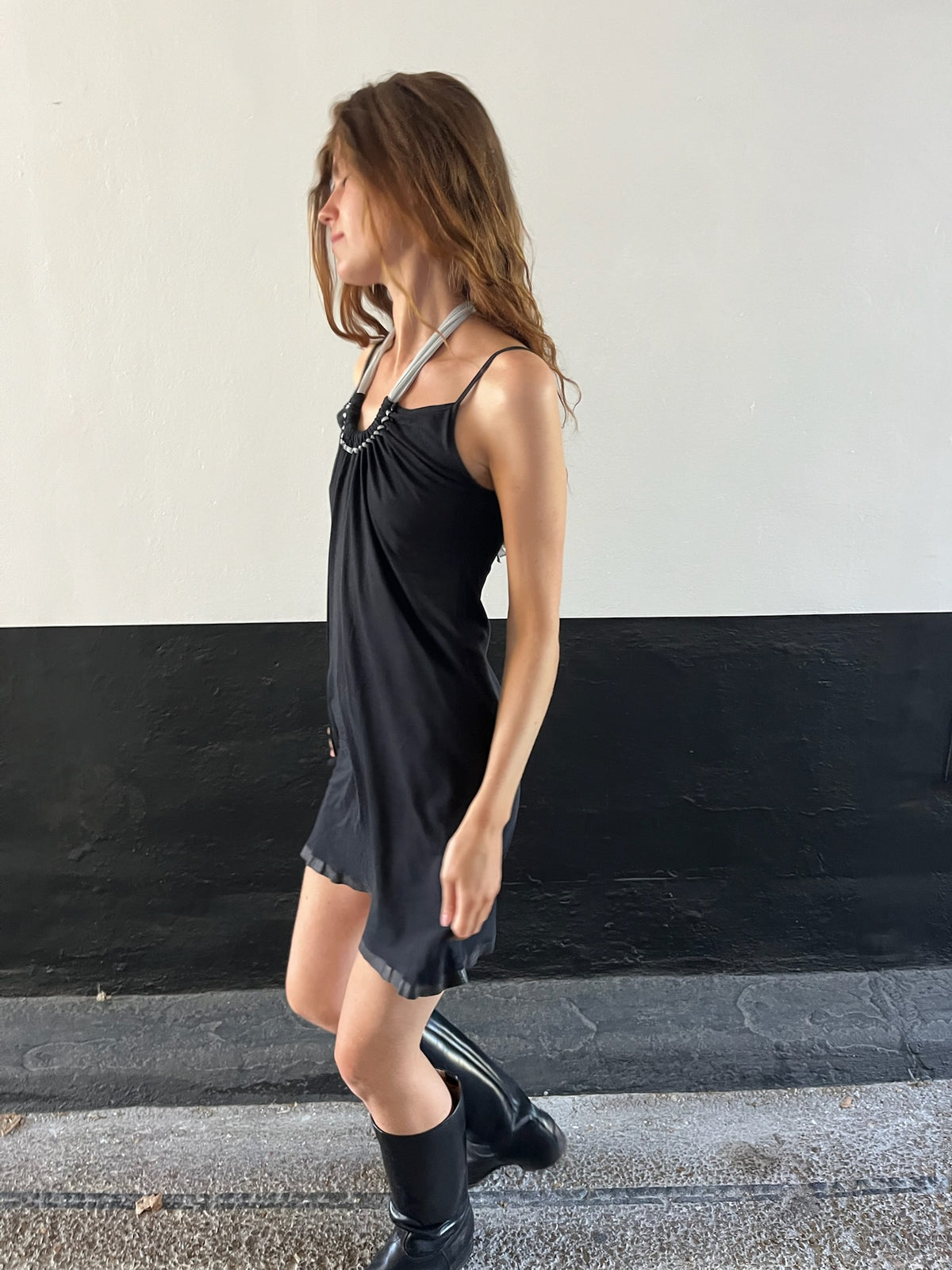 Cop Copine Halter Tie Dress