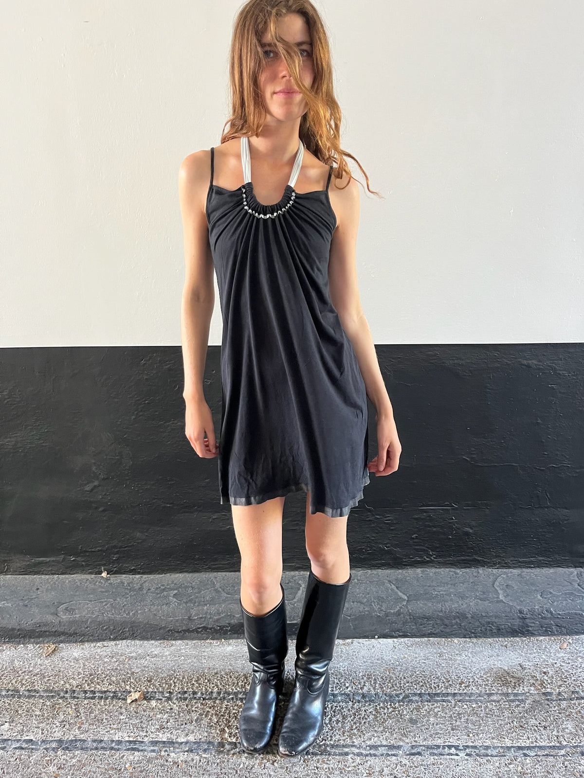 Cop Copine Halter Tie Dress