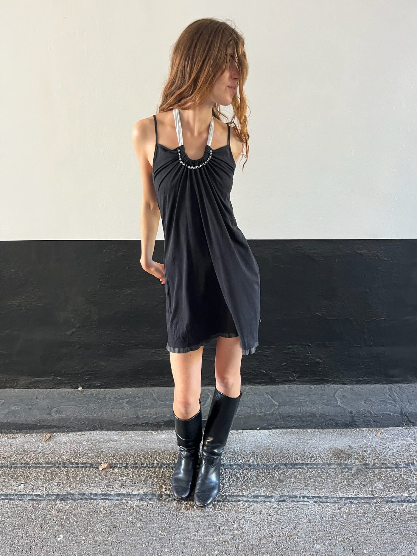 Cop Copine Halter Tie Dress