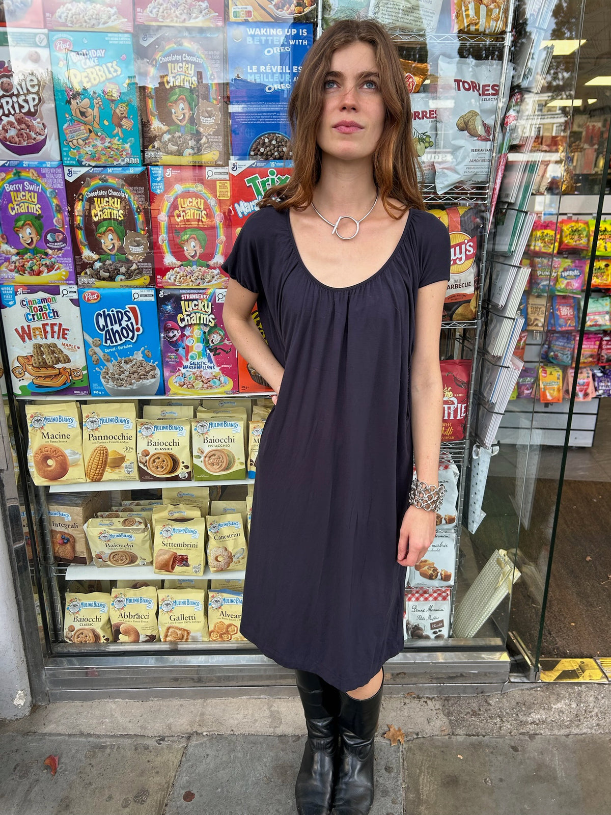 Vivienne Westwood Anglomania Purple Dress