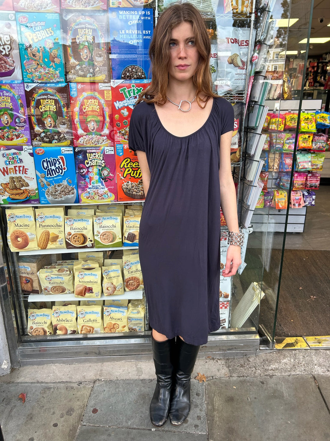 Vivienne Westwood Anglomania Purple Dress