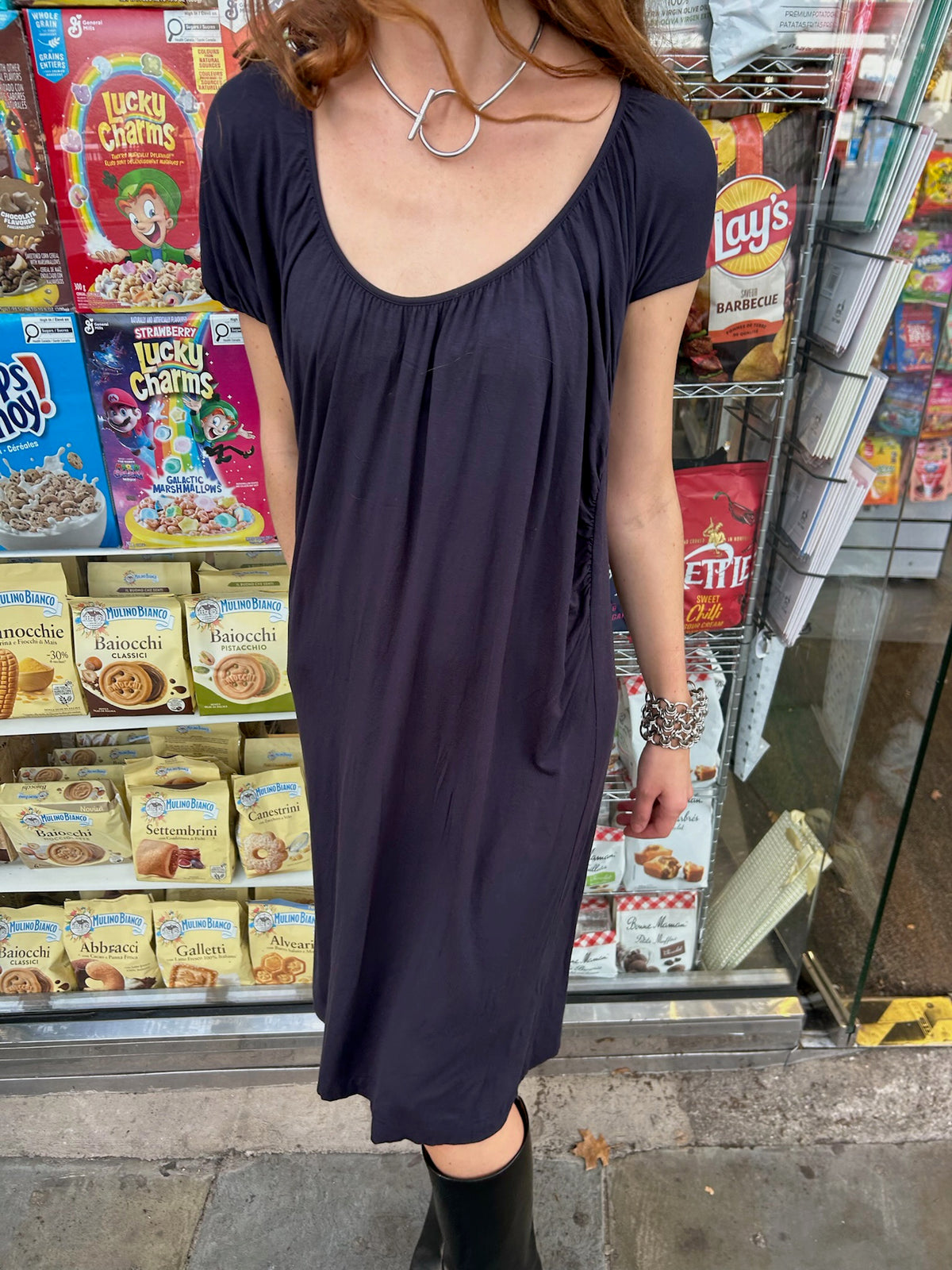 Vivienne Westwood Anglomania Purple Dress