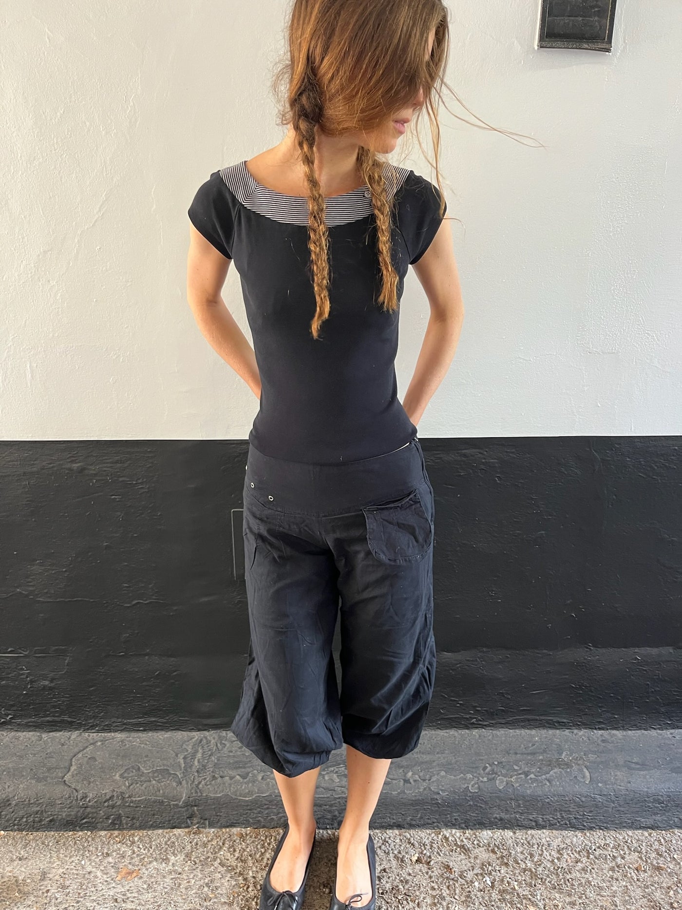 Cache Cache 90s Balloon Capri Trousers