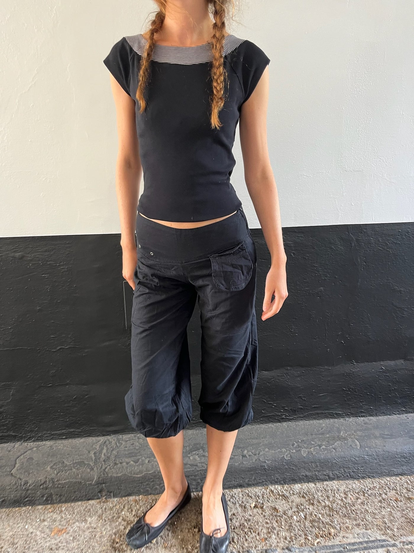 Cache Cache 90s Balloon Capri Trousers