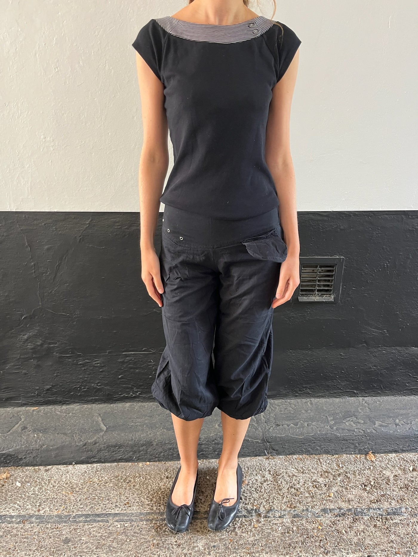 Cache Cache 90s Balloon Capri Trousers