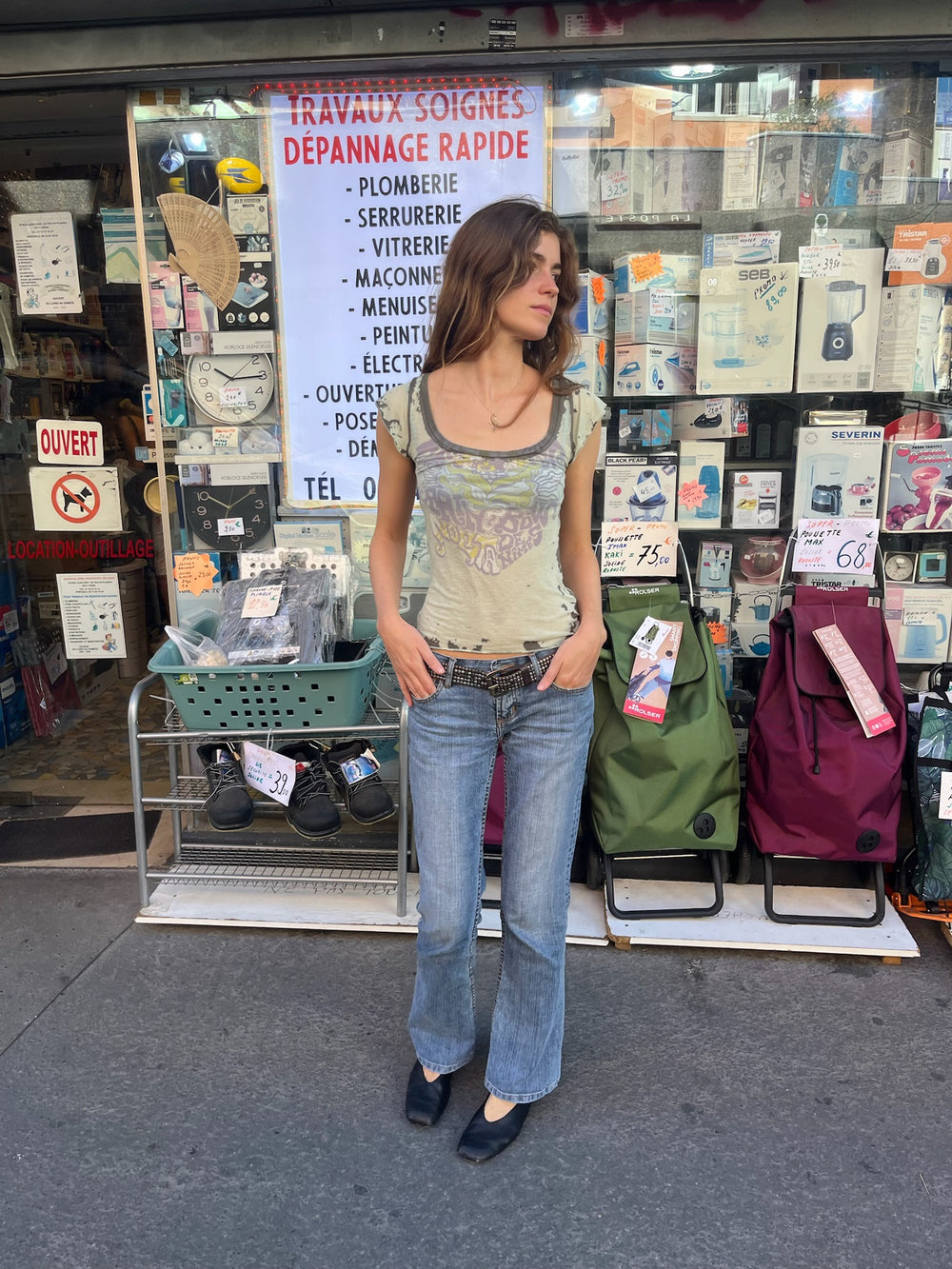 Nolita Des Nimes Graphic 90s Top
