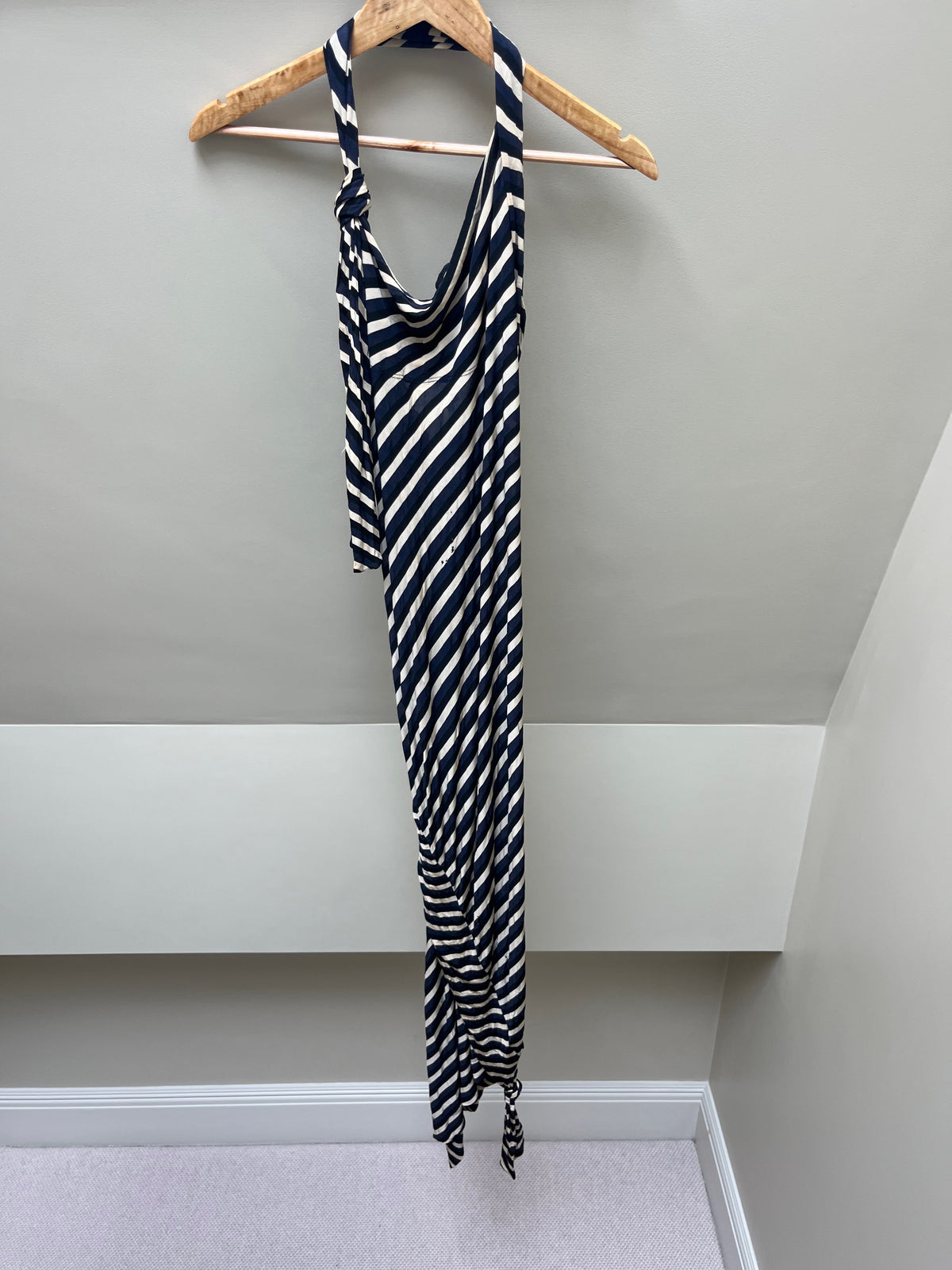 Vivienne Westwood Stripe Blue & Beige Dress