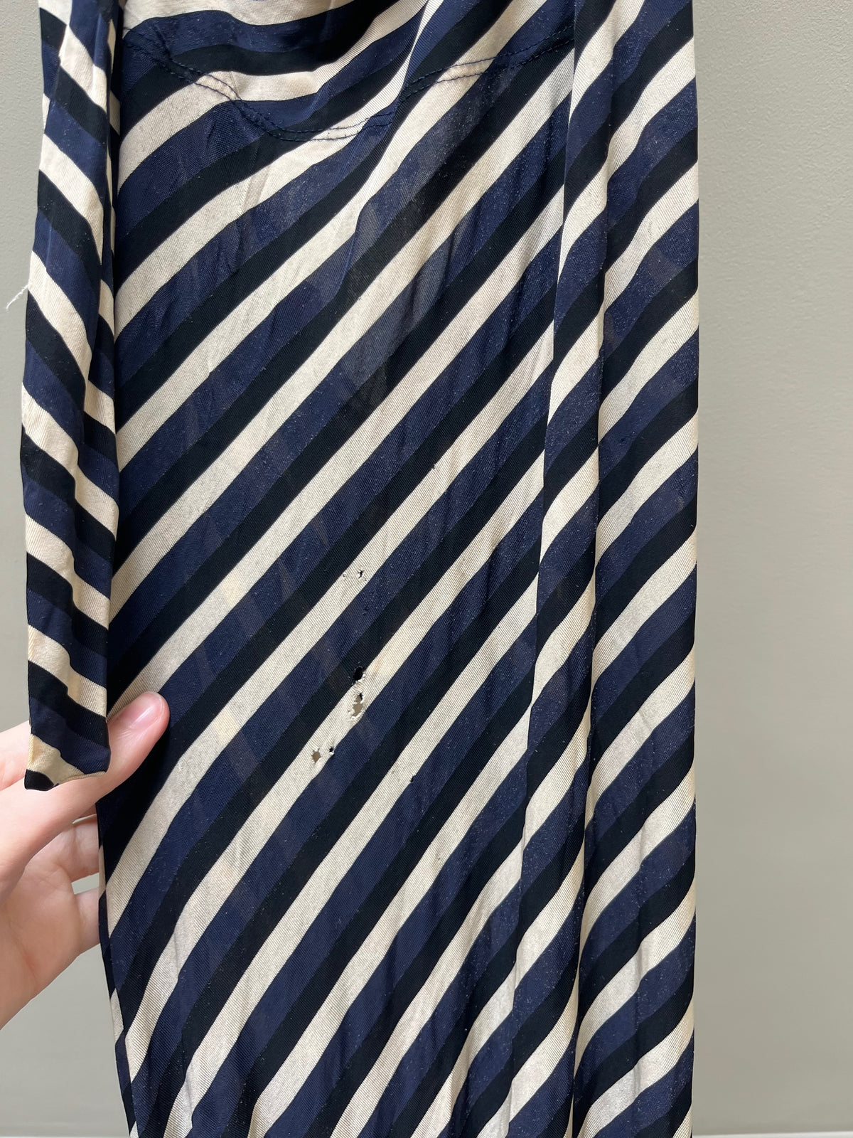 Vivienne Westwood Stripe Blue & Beige Dress