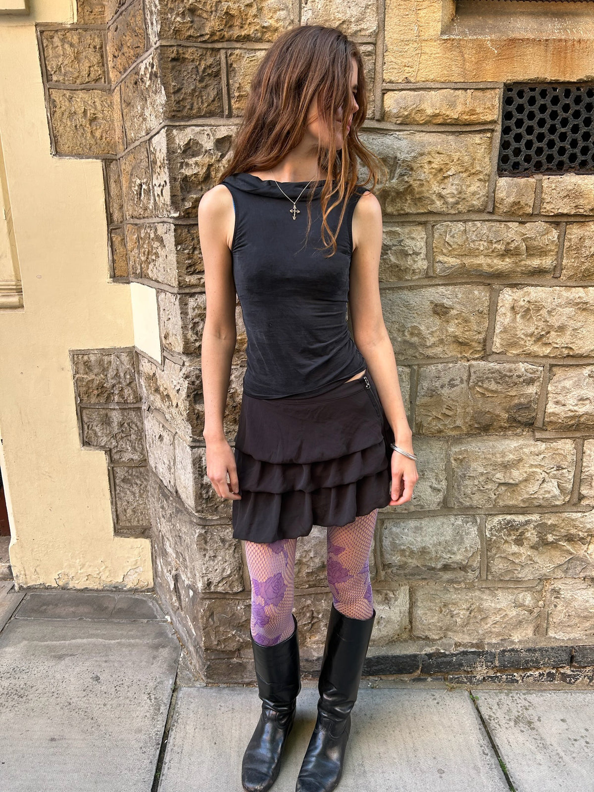 Cop Copine Ruffle Skirt