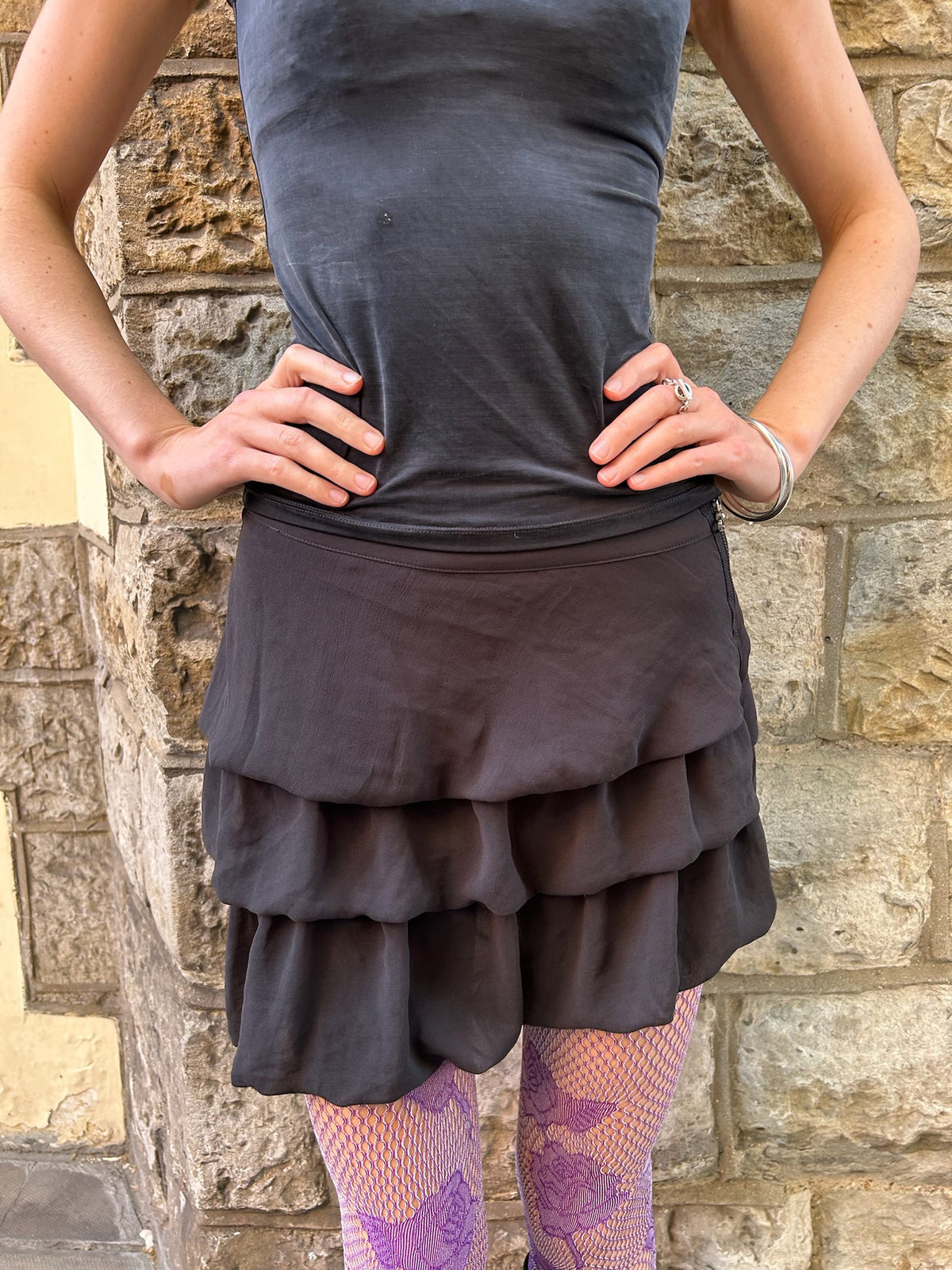 Cop Copine Ruffle Skirt