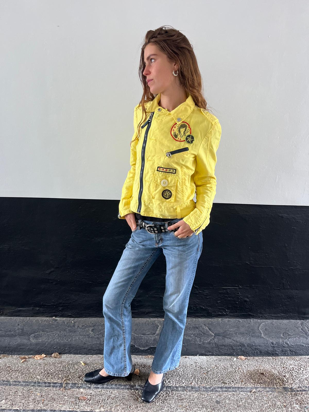 Yellow Diesel Military Jacket